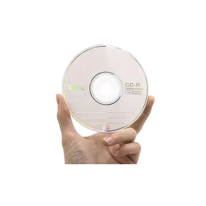 דיסקים לצריבה 50 יחידות - Ronc CD-R 700MB X52