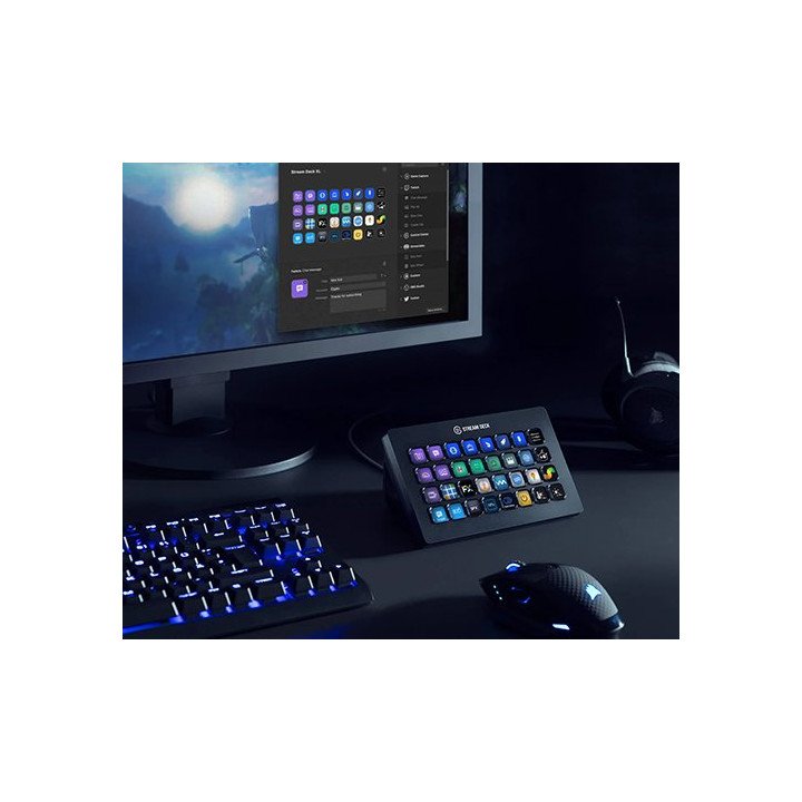 מקלדת מולטימדיה Elgato Stream Deck XL